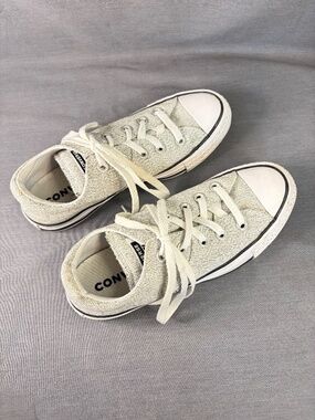Converse All Star Shoes Women's Size 6 Sneakers Low Top Gray White Black